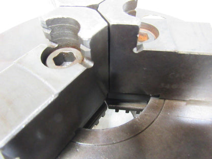 Pratt Burnerd 1272-62515 BP68/8489 10" Lathe Chuck 3 Jaw 3" Thru Hole W/Adapter