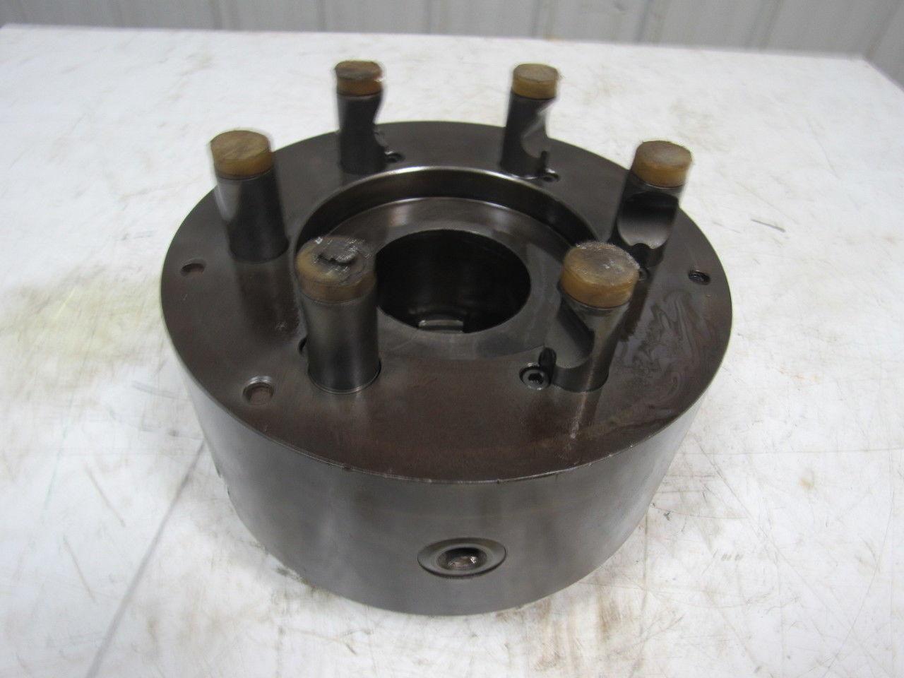 Pratt Burnerd 1272-62515 BP68/8489 10" Lathe Chuck 3 Jaw 3" Thru Hole W/Adapter