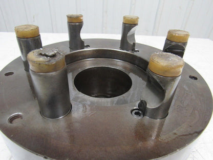 Pratt Burnerd 1272-62515 BP68/8489 10" Lathe Chuck 3 Jaw 3" Thru Hole W/Adapter