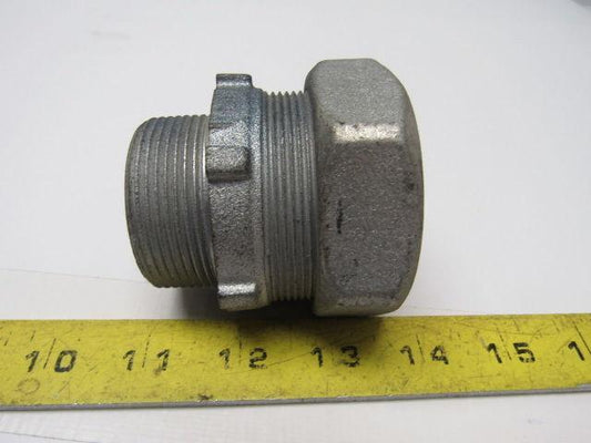 Efcor 1 1/2" Conduit Box Connector Liquid Tite Compression Type