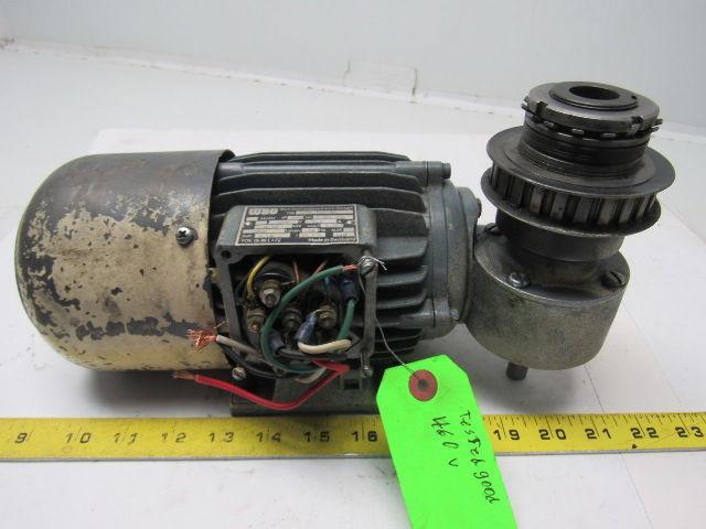 WEG OCG632 TE 220V 1.2A 2700RPM 1PH Electric Gear Motor
