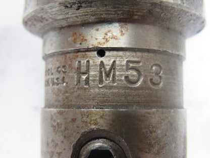 Putnam Tool HM53  1/2" Straight Shank To #5 Morse Taper Chucking Adapter