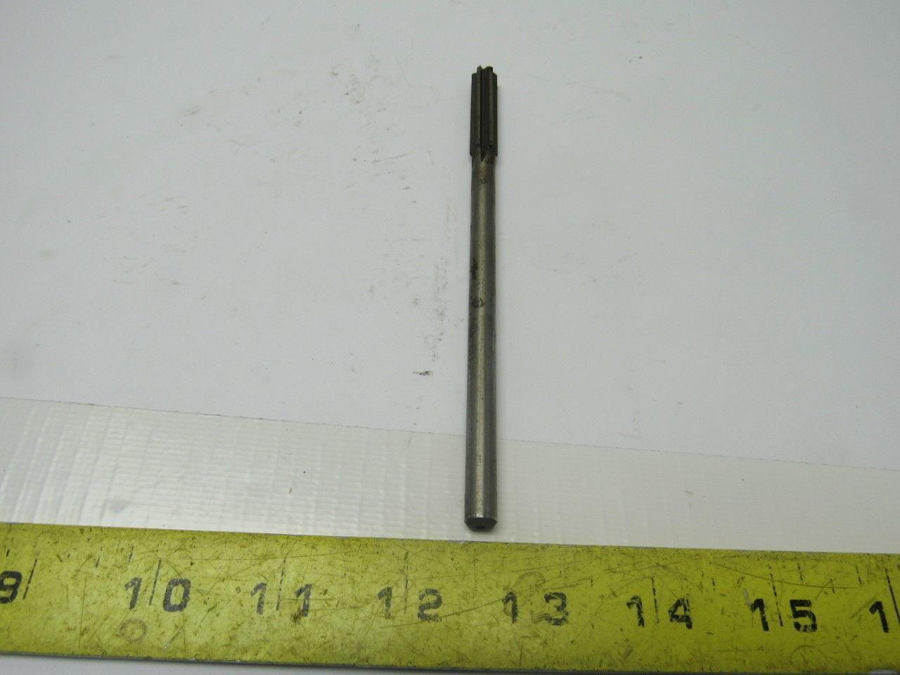 Reamers  1/4", 11/32", 9/32" Straight Shank, 4 & 6 Flute Lot Of (5)