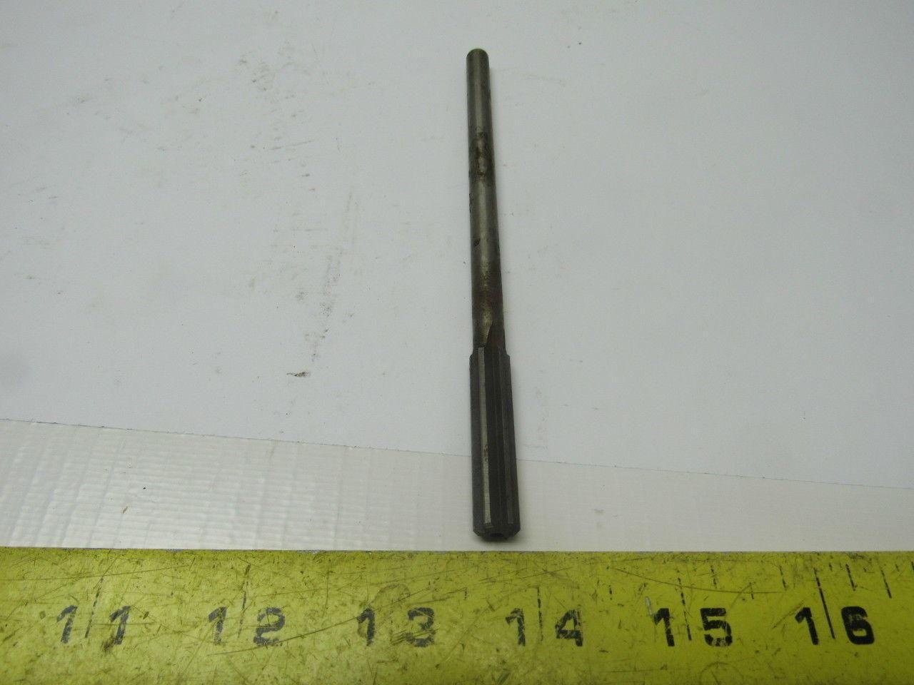 Reamers  1/4", 11/32", 9/32" Straight Shank, 4 & 6 Flute Lot Of (5)
