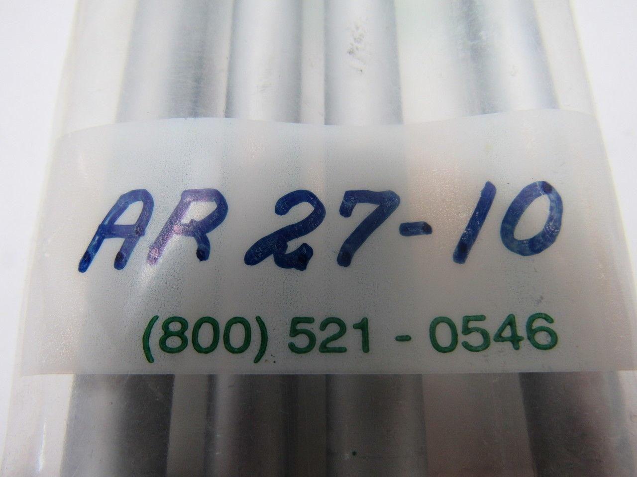 PCS AR27-10 Plastic Injection Ejector Pin 13/32" X 10" Armor clad Coated Qty. 5