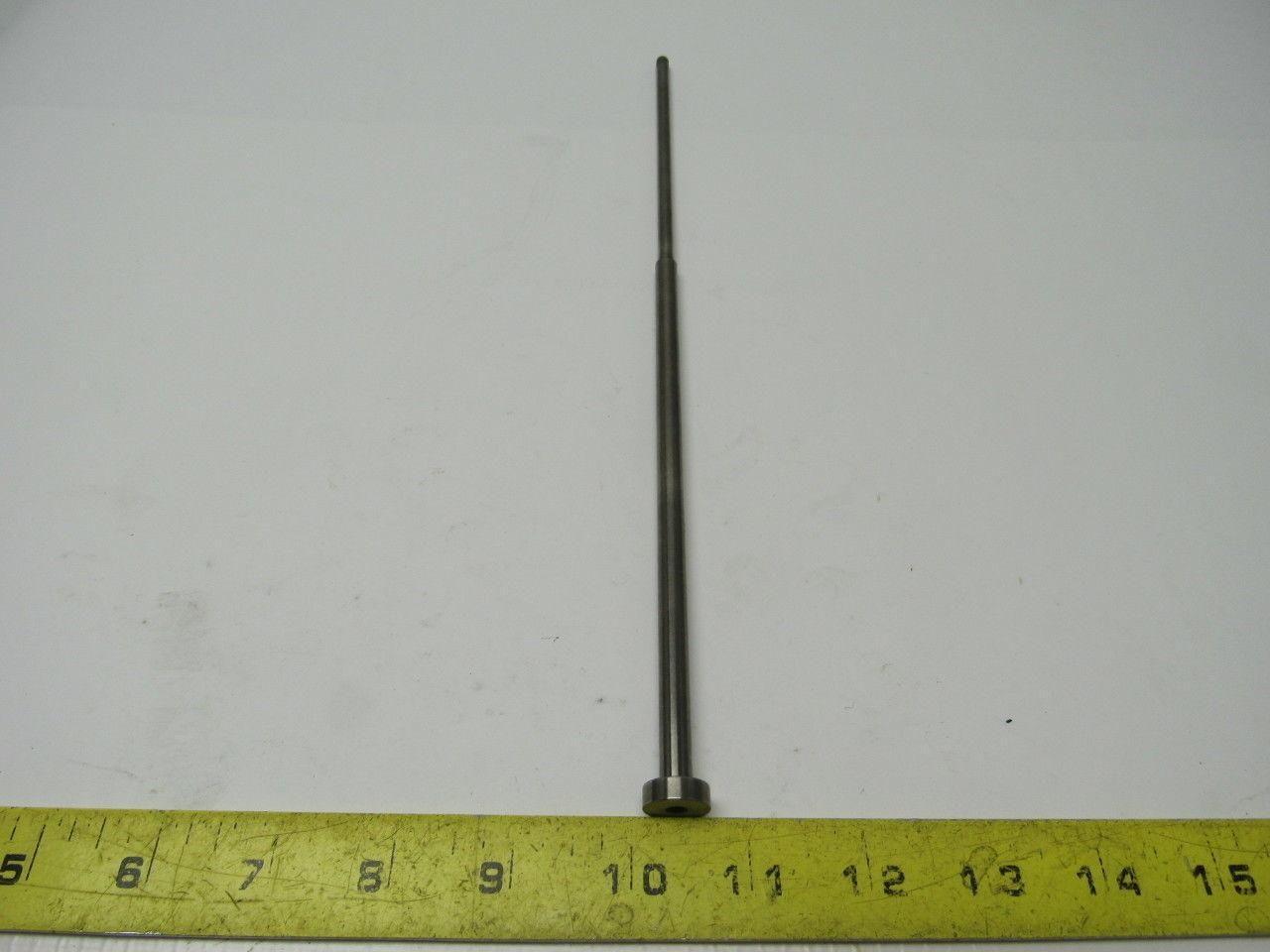 PCS .1340" X 12.186" Plastic Injection Mold Ejector Sleeve W/Shoulder