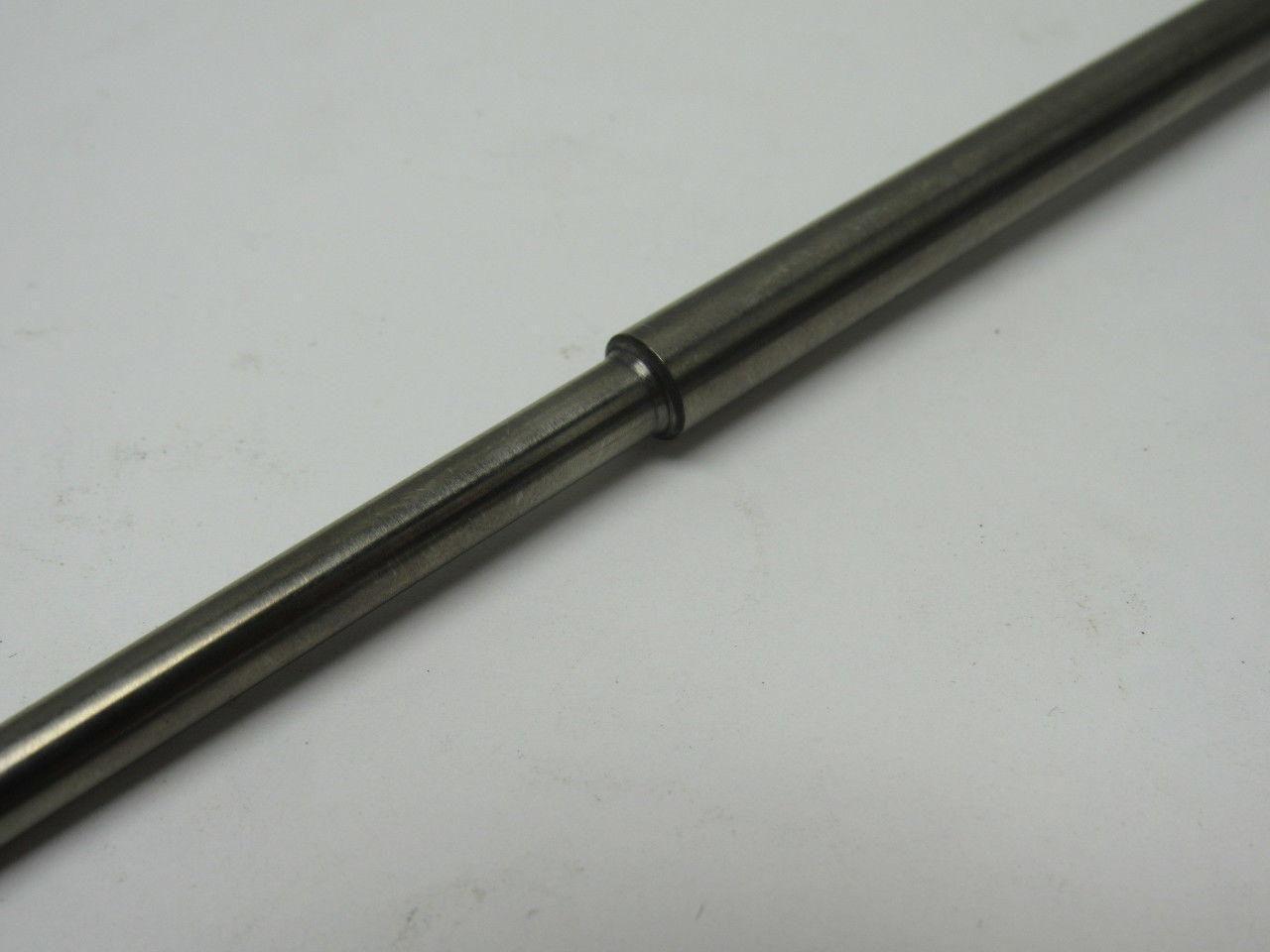 PCS .1340" X 12.186" Plastic Injection Mold Ejector Sleeve W/Shoulder