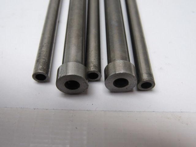 PCS .1340" X 12.180" Plastic Injection Mold Ejector Sleeve W/Shoulder