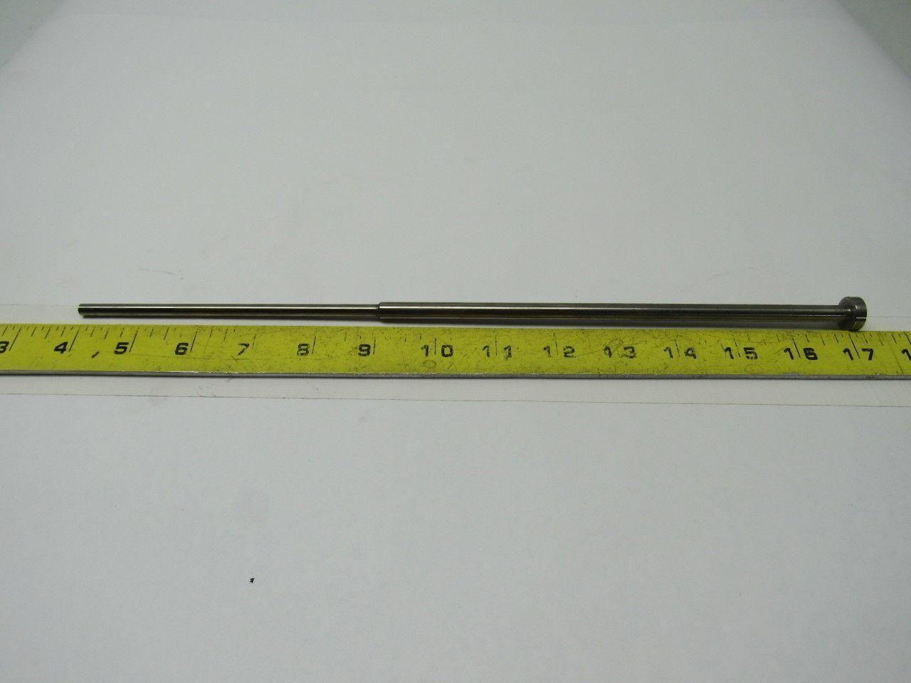 PCS .1340" X 13.335" Plastic Injection Mold Ejector Sleeve W/Shoulder