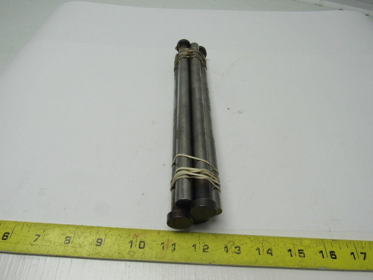 Plastic Injection Mold Ejector Pin 9/16" X 10" Lot of 5