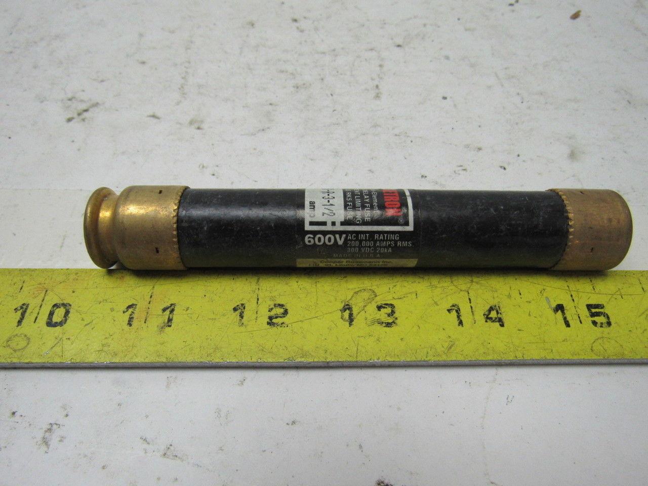 Bussman FSR-R-3-1/2 Class RK5 Time Delay 3-1/2 Amp Fuse Lot Of 11