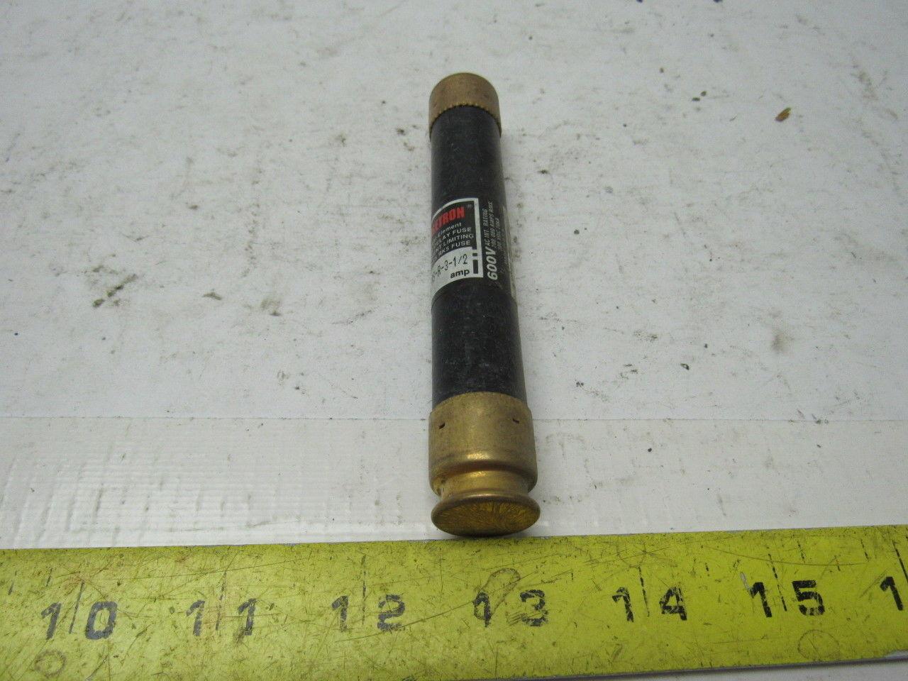 Bussman FSR-R-3-1/2 Class RK5 Time Delay 3-1/2 Amp Fuse Lot Of 11