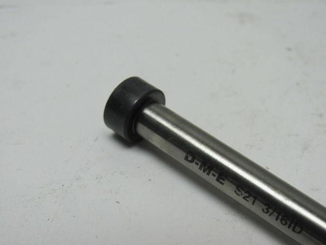 DME S21M12 Plastic Injection Mold Ejector Sleeve 3/16" ID X 12"