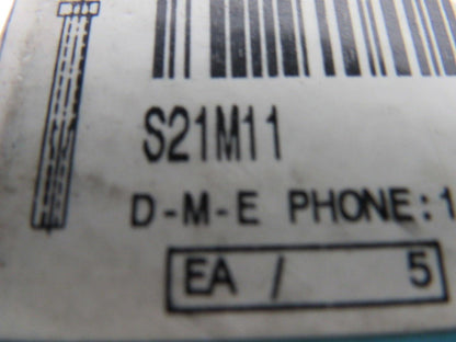 DME S21M11 Plastic Injection Mold Ejector Sleeve 3/16"ID X 11"