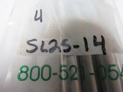 PCS SL25-14 Plastic Injection Mold Ejector Sleeve 1/4"ID X 14"