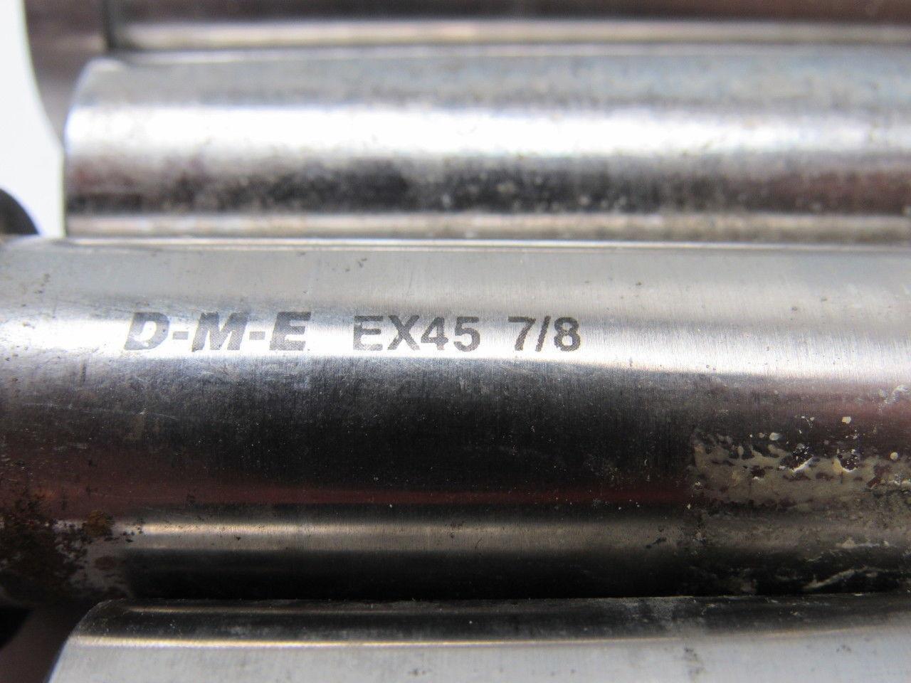 DME EX45 Plastic Injection Mold Ejector Pin  7/8" X 10" Lot of 4