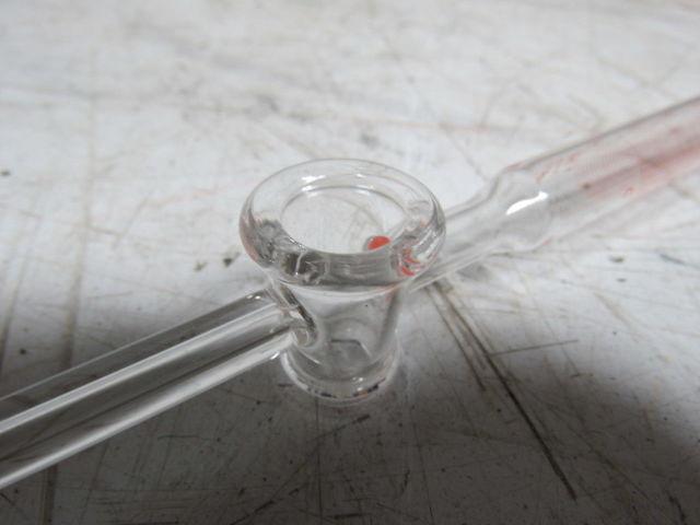 PYREX 2103 50 34543-23 Glass 50mL Burette No Stopcock Plug Graduated Laboratory