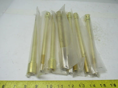 DME EKL14-10 Hex Key Extension Elbow 1/4" NPT .860" Head OD. 10" OAL Lot of 8