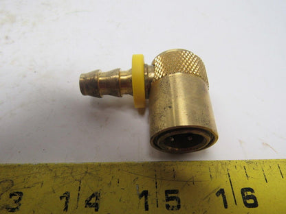 3/8" Push On Mold Coolant line Brass Quick Coupler Lot of 7