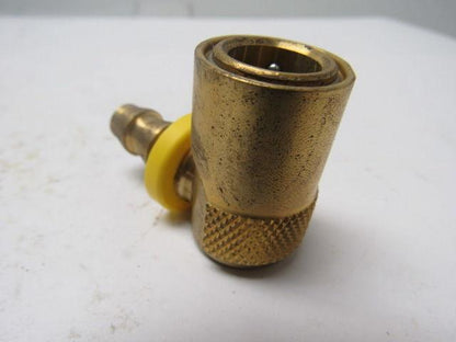 3/8" Push On Mold Coolant line Brass Quick Coupler Lot of 7