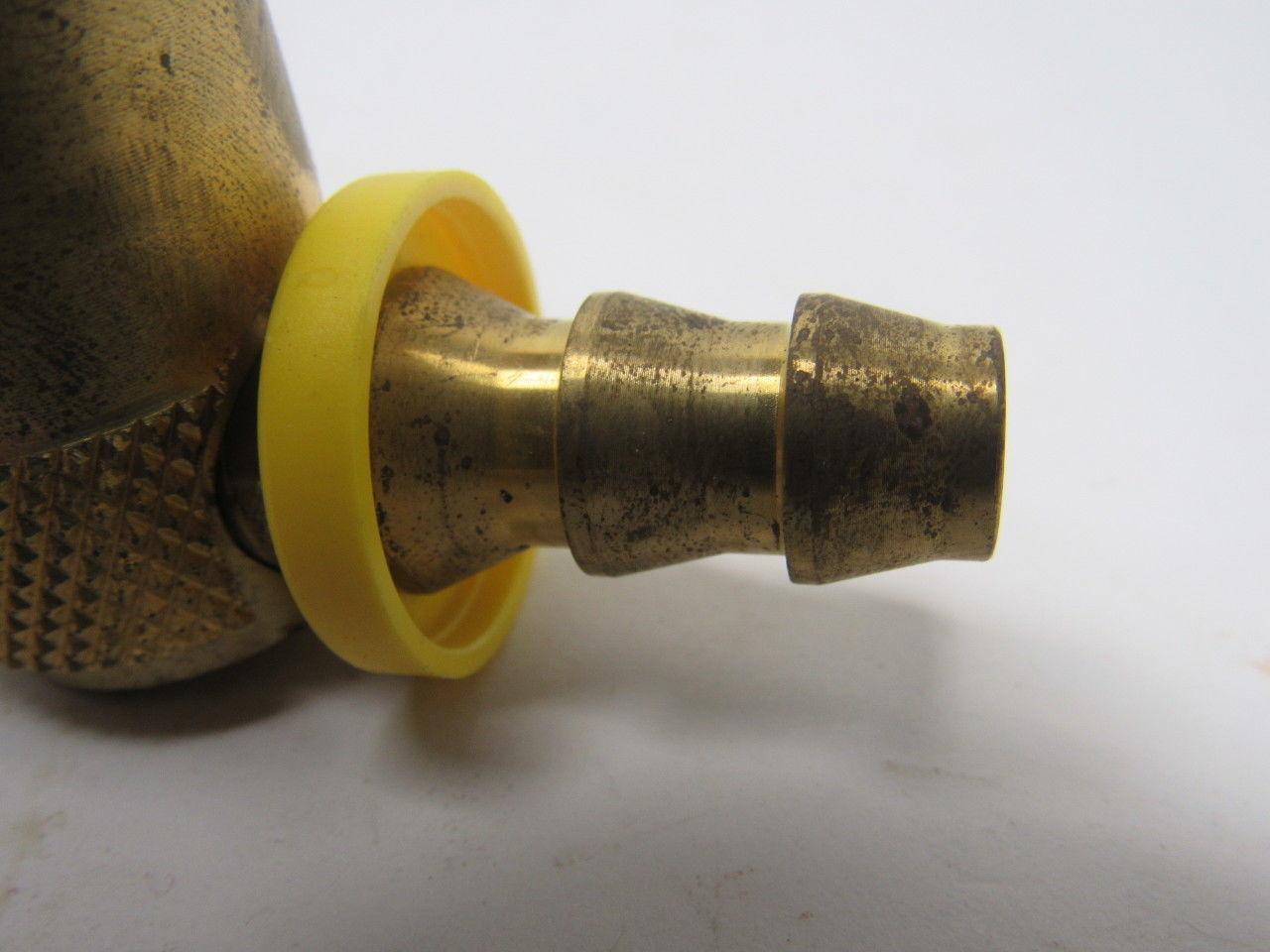 3/8" Push On Mold Coolant line Brass Quick Coupler Lot of 7