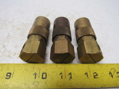 DME JCB0300 Jiffy-Tite  Coolant Bridges Flow-thru style Lot of 3