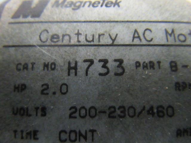 SCOT MAGNETEC H733 Motorpump 4.88" Imp. 2HP 3Ph 3450/2850RPM 50/60Hz