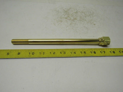 PCS 14B-10 1/4"NPT  Brass Mold Extension Elbow 10" OAL. Lot of 6