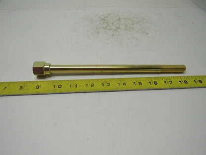 PCS 14B-10 1/4"NPT  Brass Mold Extension Elbow 10" OAL. Lot of 6