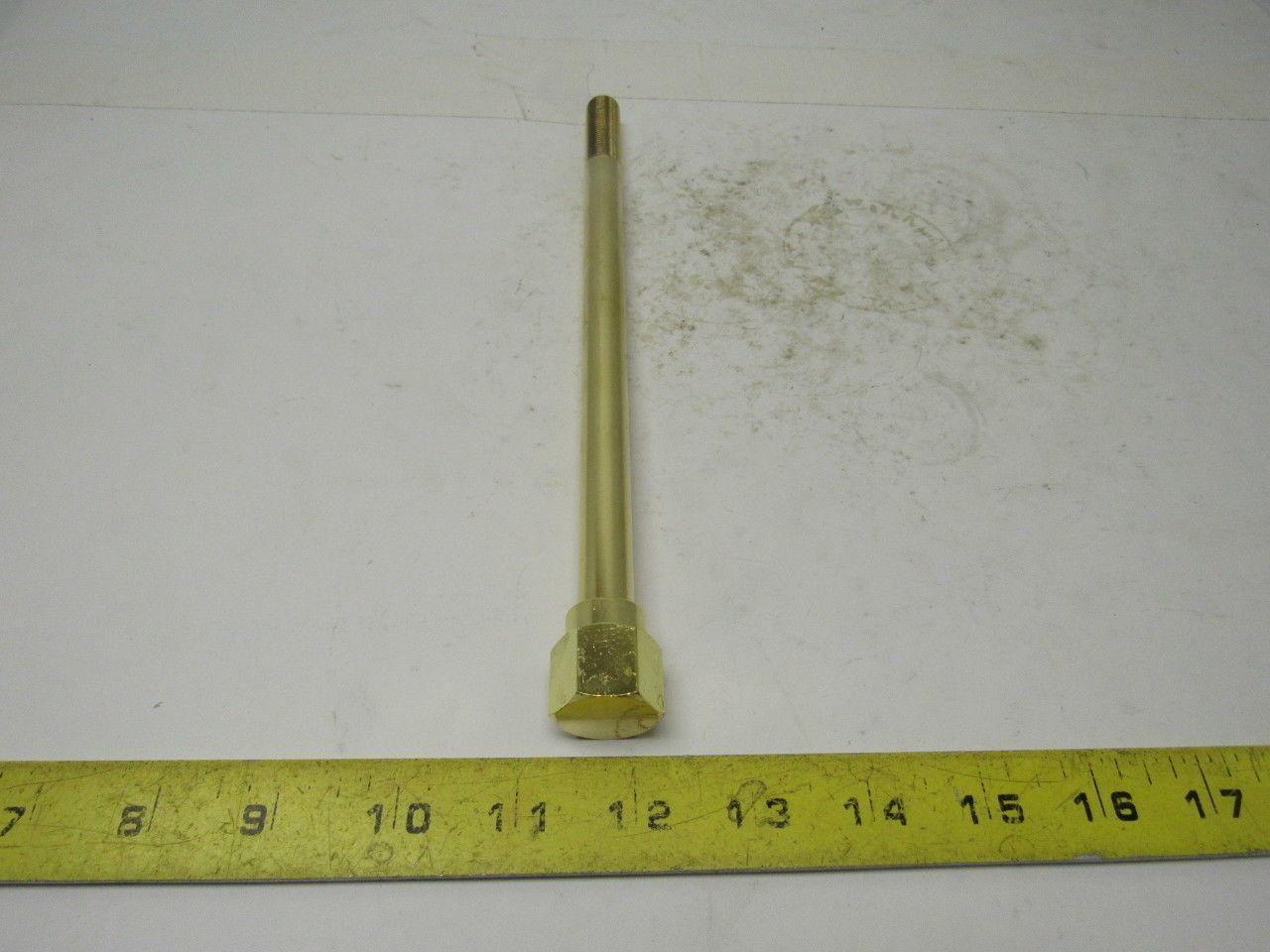 PCS 14B-10 1/4"NPT  Brass Mold Extension Elbow 10" OAL. Lot of 6