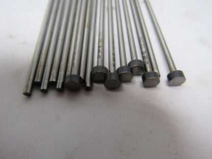 DME C8M10 Plastic Injection Mold Ejector Pin 7/64" 0.1093" X 10" Lot of 16