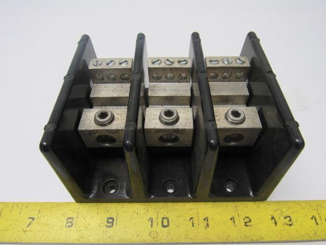 Cooper Bussmann 16320-3 Terminal Distribution Block 600V 175A
