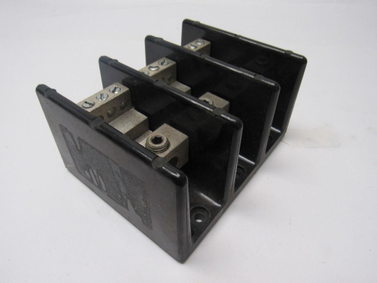 Cooper Bussmann 16320-3 Terminal Distribution Block 600V 175A