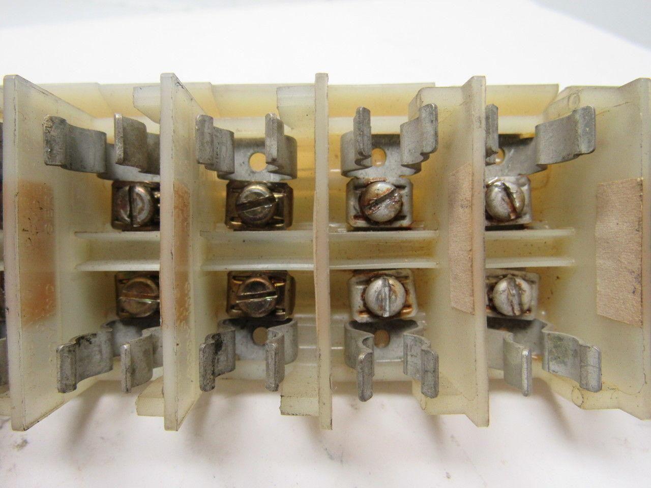Square D Class 9080 Type 6F6 Fuse  Bank 10-18 AWG 600 V  1 Lot Of 31 Plus Parts