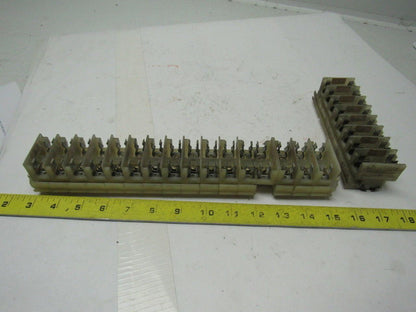 Square D Class 9080 Type 6F6 Fuse  Bank 10-18 AWG 600 V  1 Lot Of 31 Plus Parts