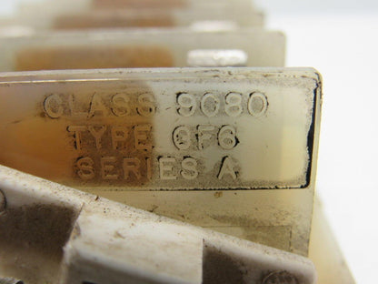 Square D Class 9080 Type 6F6 Fuse  Bank 10-18 AWG 600 V  1 Lot Of 31 Plus Parts