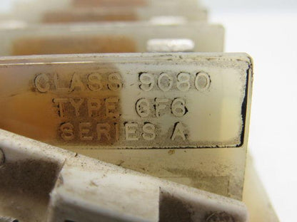 Square D Class 9080 Type 6F6 Fuse  Bank 10-18 AWG 600 V  1 Lot Of 31 Plus Parts