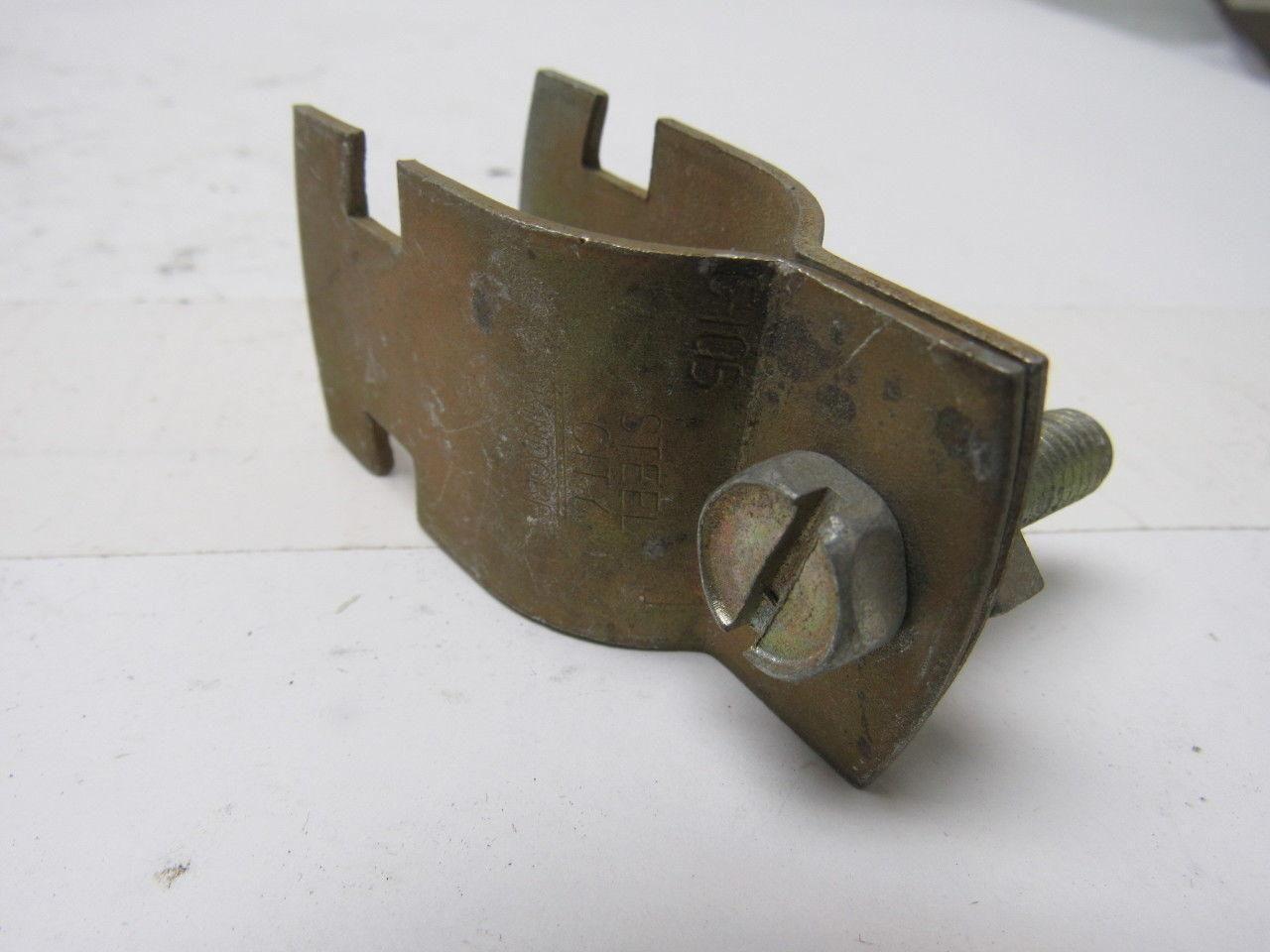 T&B Thomas & Betts C1051 Kindorf 1" Steel Rigid Pipe Conduit Clamp Lot of 18