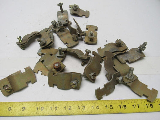 T&B Thomas & Betts C1051 Kindorf 1" Steel Rigid Pipe Conduit Clamp Lot of 18