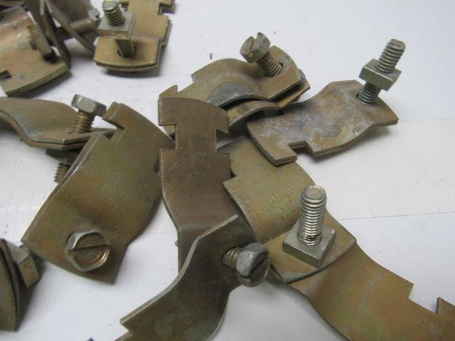 T&B Thomas & Betts C1051 Kindorf 1" Steel Rigid Pipe Conduit Clamp Lot of 18
