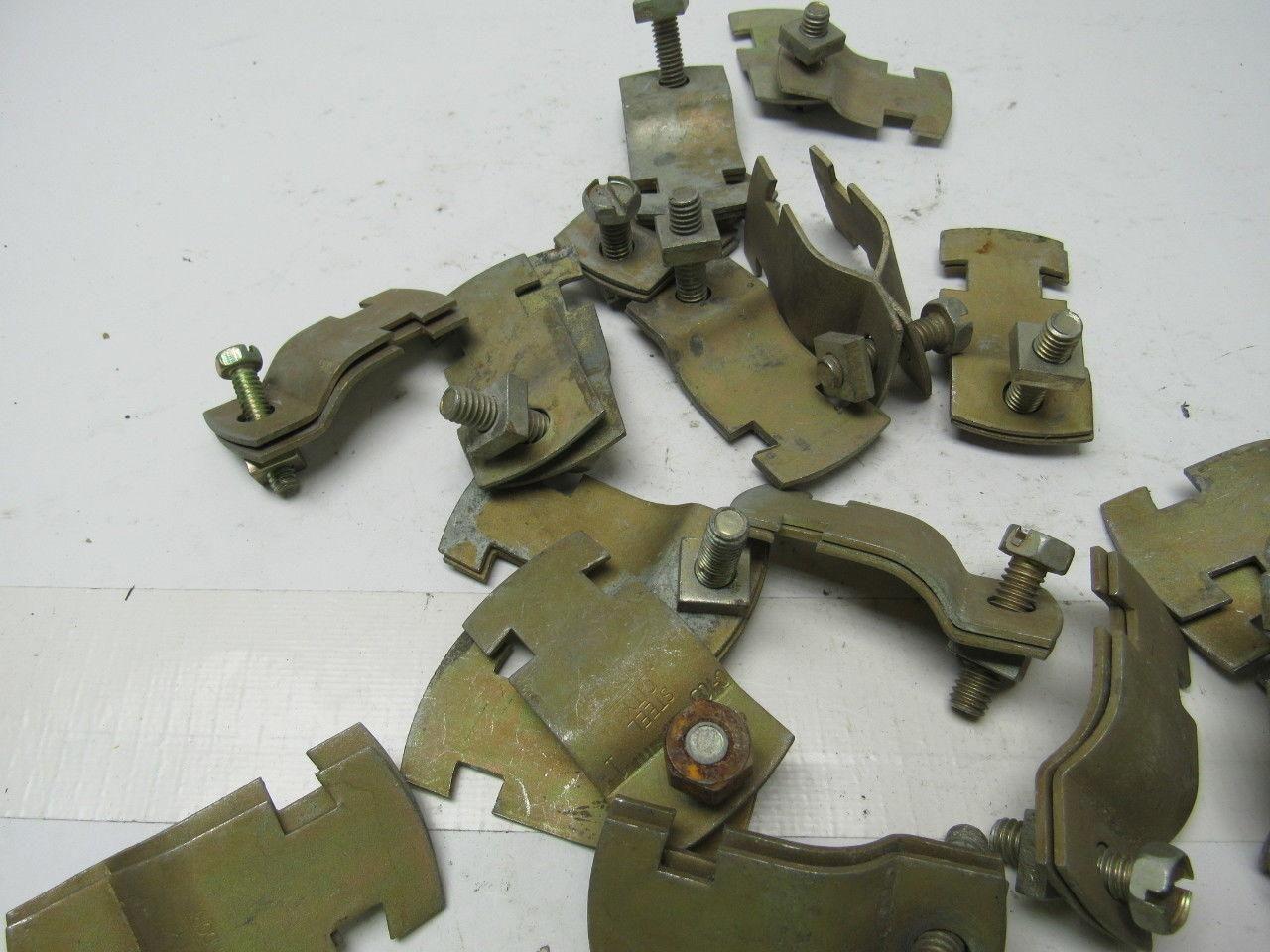 T&B Thomas & Betts C1051 Kindorf 1" Steel Rigid Pipe Conduit Clamp Lot of 18