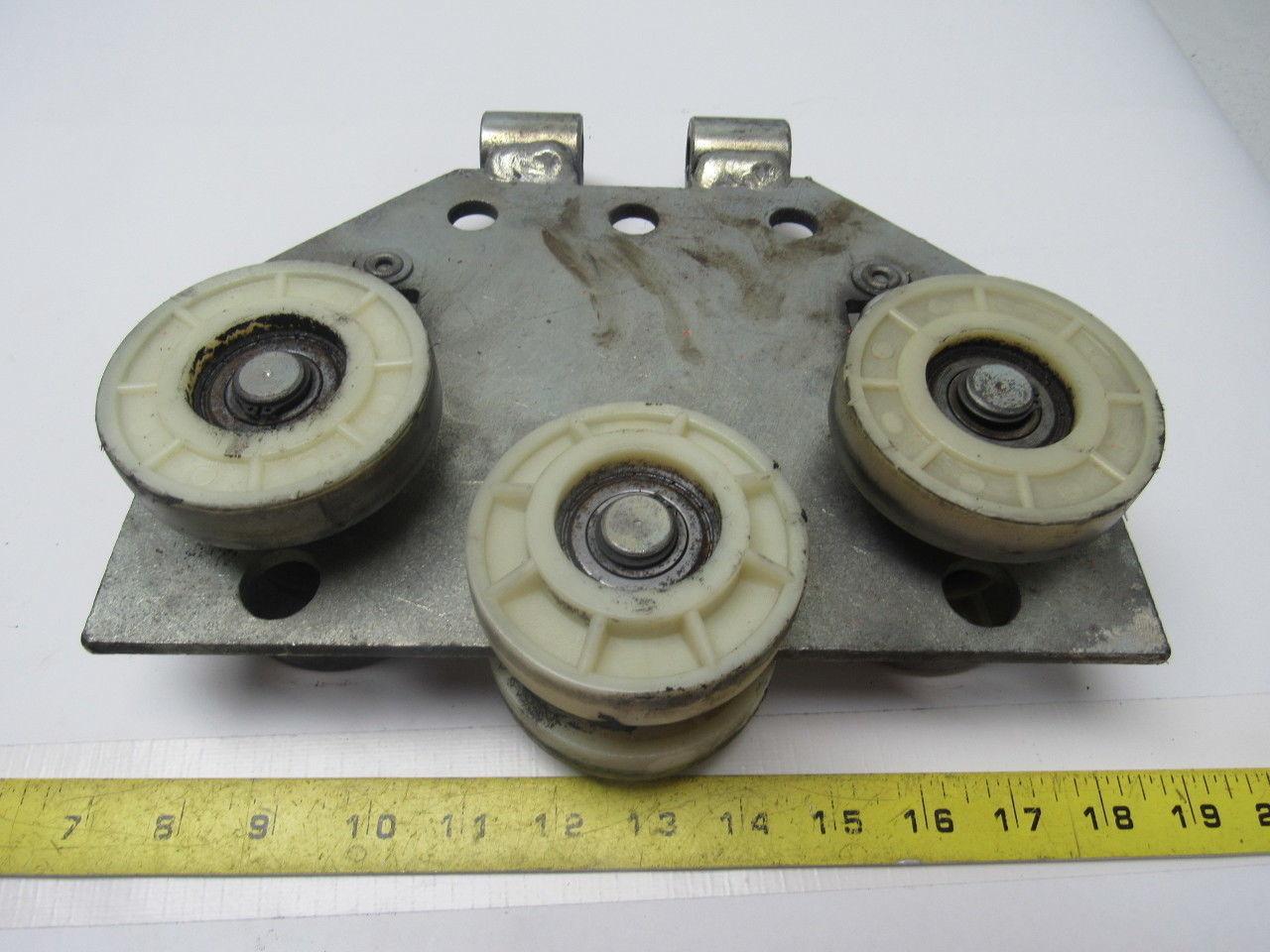 Crane Trolley Single End Truck With Kick Up Wheels See Description.