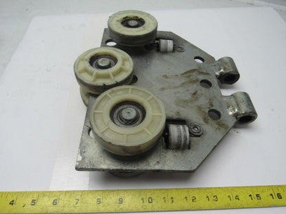 Crane Trolley Single End Truck With Kick Up Wheels See Description.