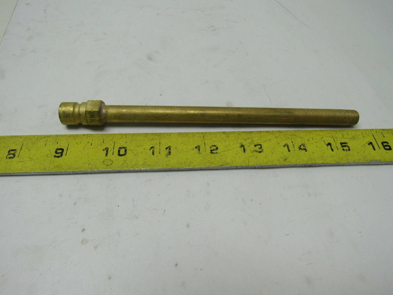 Dixon CM3M1-B-L7 3/8" X 7" Brass Mold Cooling Extension Plug 1/8" NPTF Lot of 5