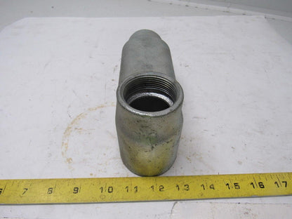 1-1/2" LB Conduit Elbow 3 NO. 1/0 XHHW. Max Cast Aluminum No Cover