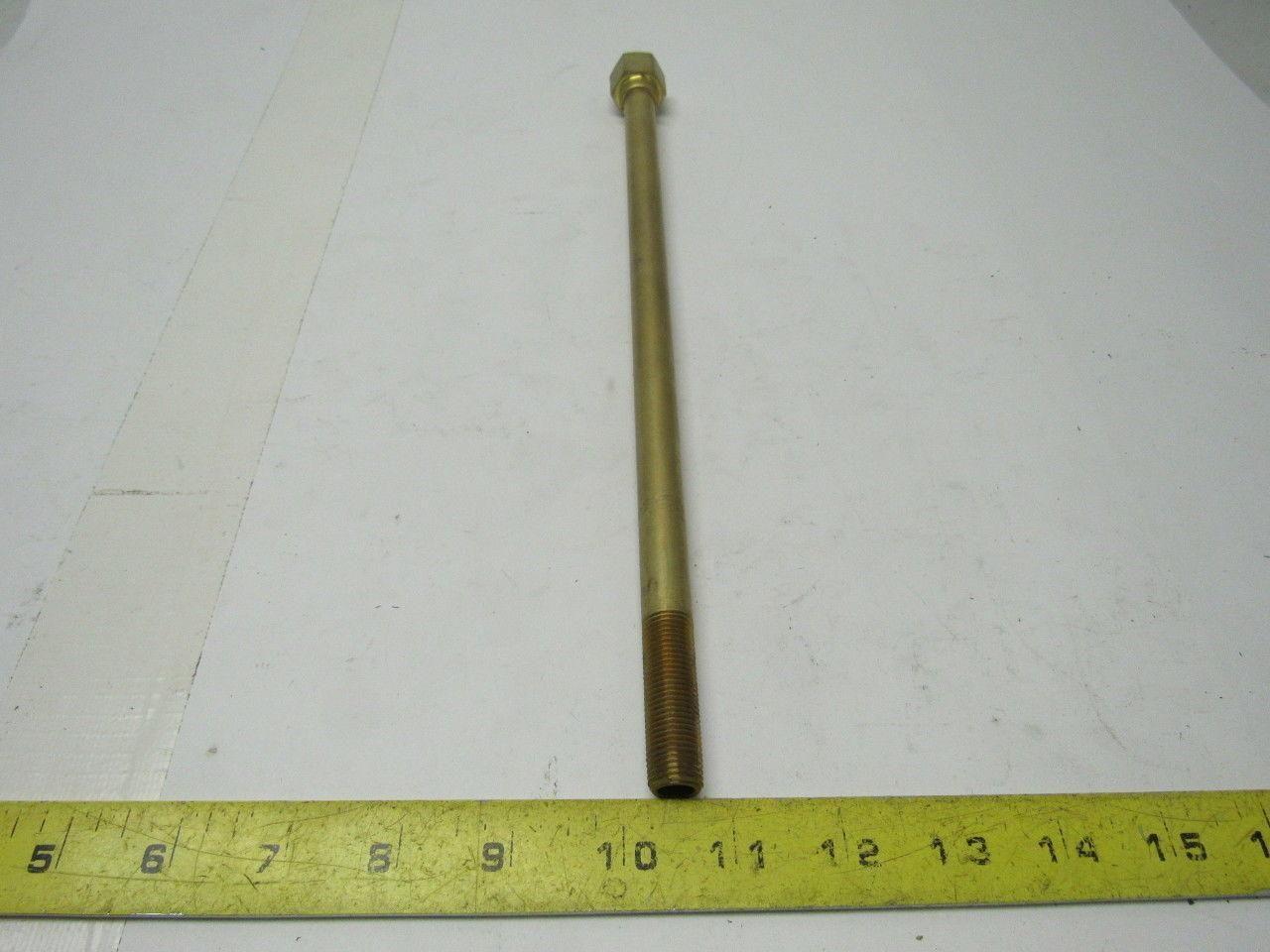 HELB1414L13 Male Brass Mold Cooling Extension Elbow Brass 1/4" NPT Lot of 4