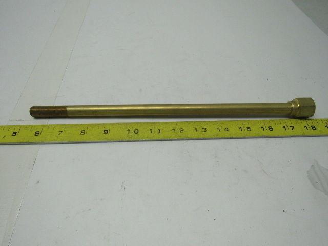 HELB1414L13 Male Brass Mold Cooling Extension Elbow Brass 1/4" NPT Lot of 4
