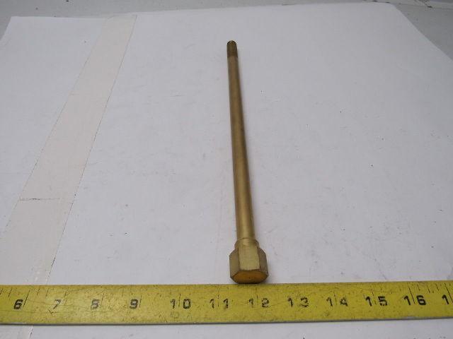 HELB1414L13 Male Brass Mold Cooling Extension Elbow Brass 1/4" NPT Lot of 4