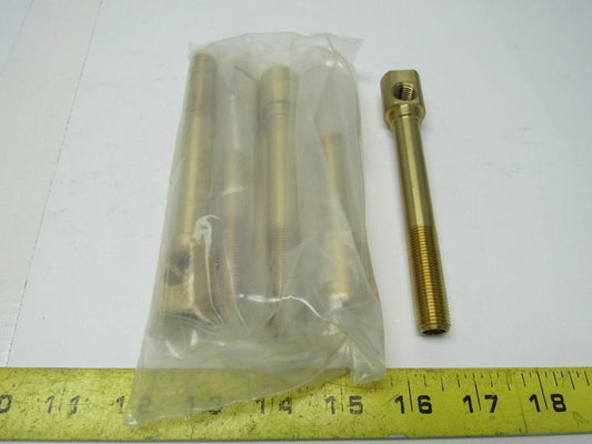 Progressive HKEE1414L5.5  Brass Hex Key Extension Elbow Brass 1/4" NPT Lot of 5