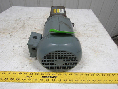 Boston Gear F721-25K-B5-J Right Angle Gearbox 25:1 Ratio W/Weg 1/2HP Motor